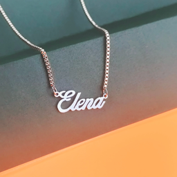 Italian Necklace with English Name