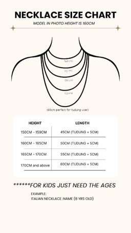 Italian Necklace with Arabic Name 