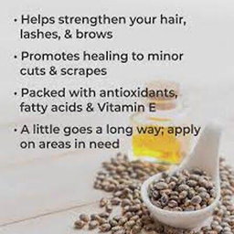 Castor Oil Pure Organic, Hexane-free 