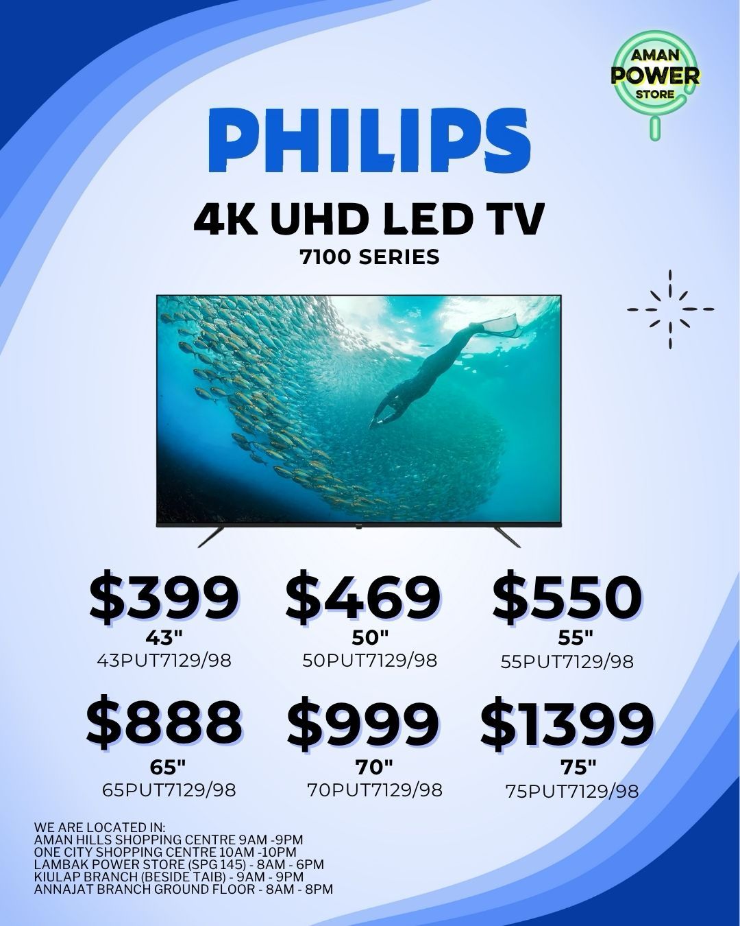 PHILIPS 4K UHD LED TV 7100 SERIESS_0
