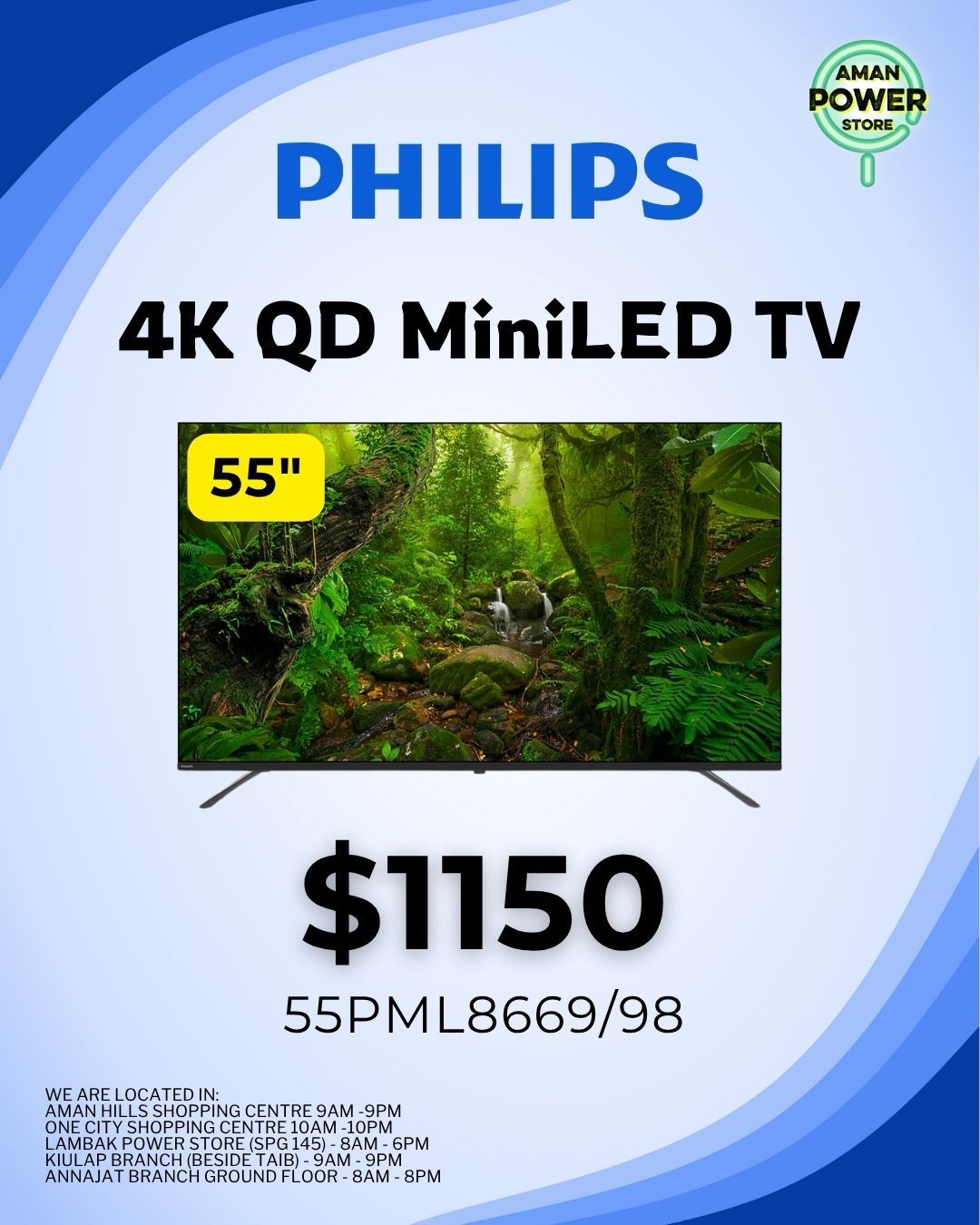 PHILIPS 4K QD MINILED TV 55"_0