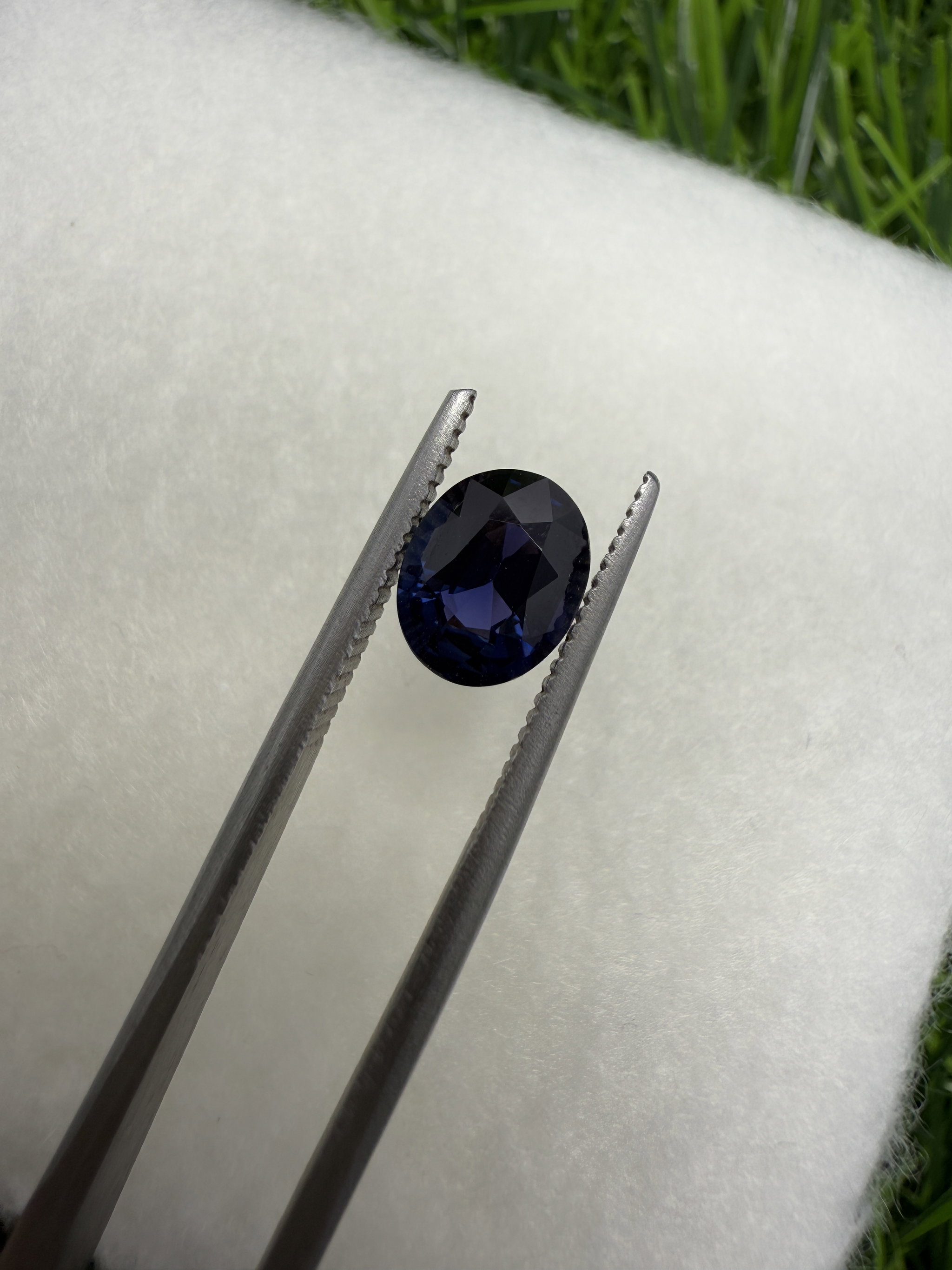 GGTL Certified 1.5ct Natural Ceylon blue sapphire _1