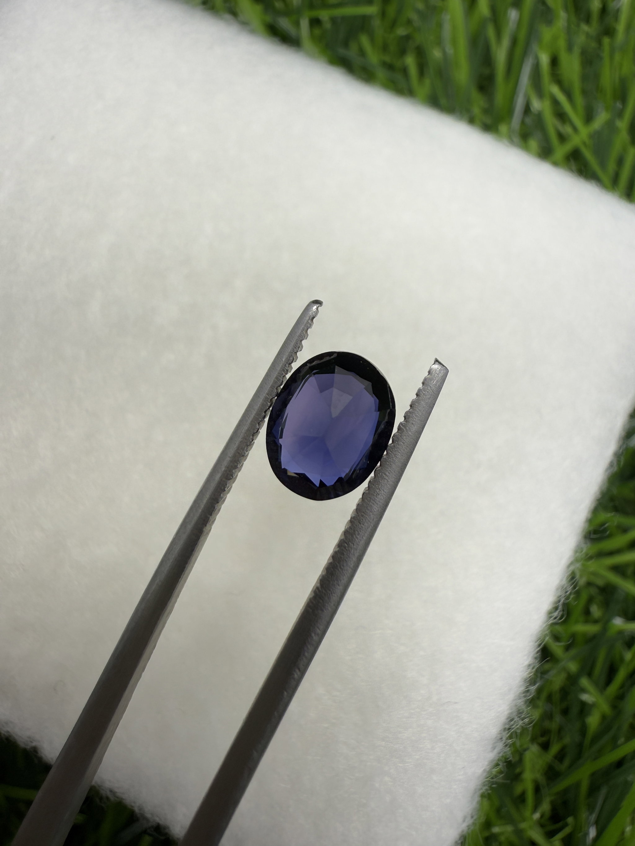 GGTL Certified 1.5ct Natural Ceylon blue sapphire _2