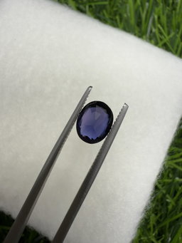 GGTL Certified 1.5ct Natural Ceylon blue sapphire 
