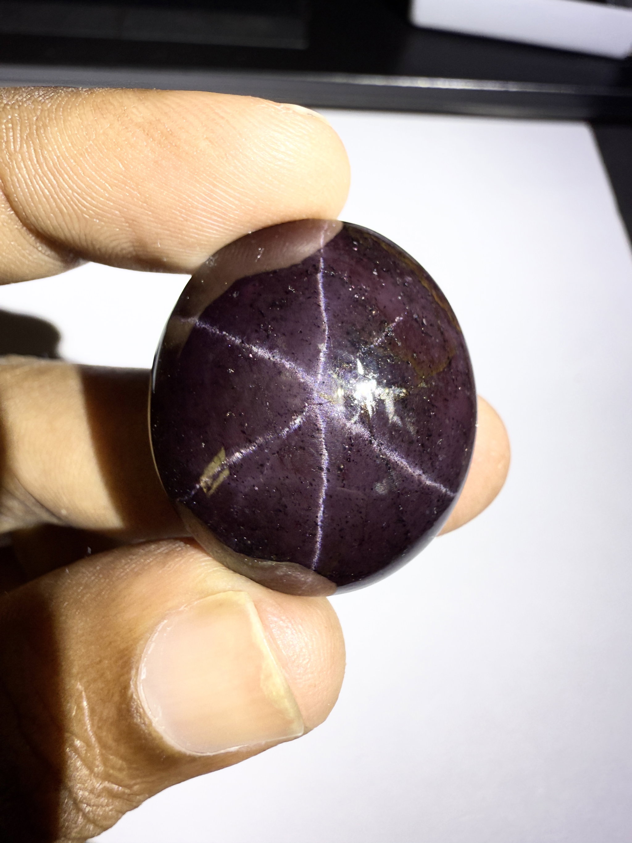 127.8ct Natural Star Garnet_0