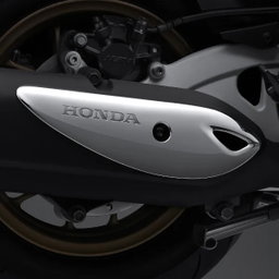 Garnish Muffler Honda Stylo 160