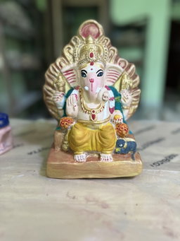 6”-8”  LT Plain Lalbaug Cha ka raja 