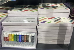 🎨 Coffret Gouache M&G – 12 couleurs pigmentées (12ml)