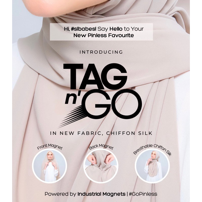 Shera Lee Tag N Go shawl - Chiffon Silk