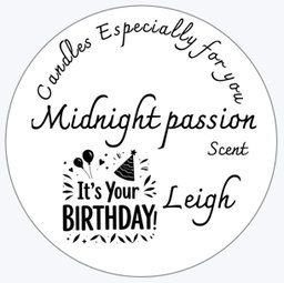 Personalise label