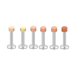 Labret color piel