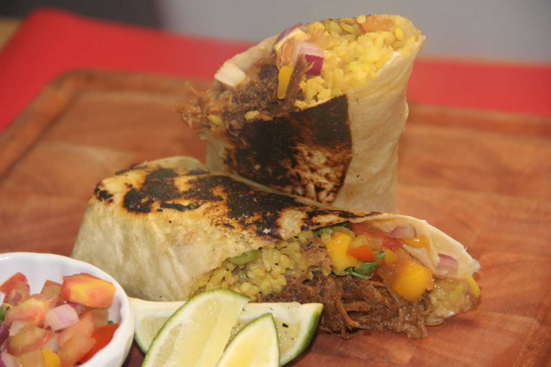 Sisig Burrito 