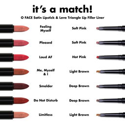 Lápiz labial satinado O FACE