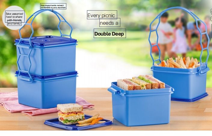 DOUBLE  DEEP  with CARIOLIER  TUPPERWARE 1.7L _3