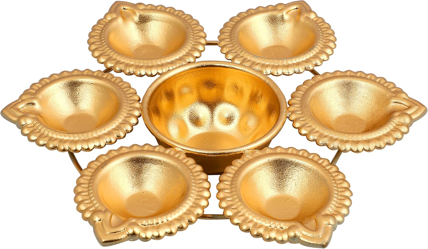 DIWALI DIYA LIGHT 7INCH  SET OF 3PCS_4
