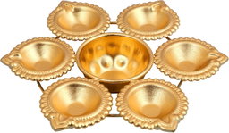 DIWALI DIYA LIGHT 7INCH  SET OF 3PCS