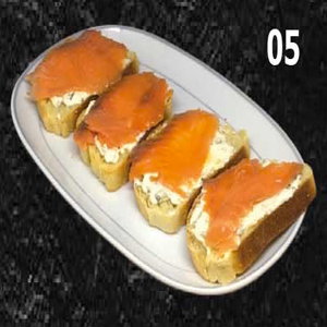 005 Bruschetta Al Salmone