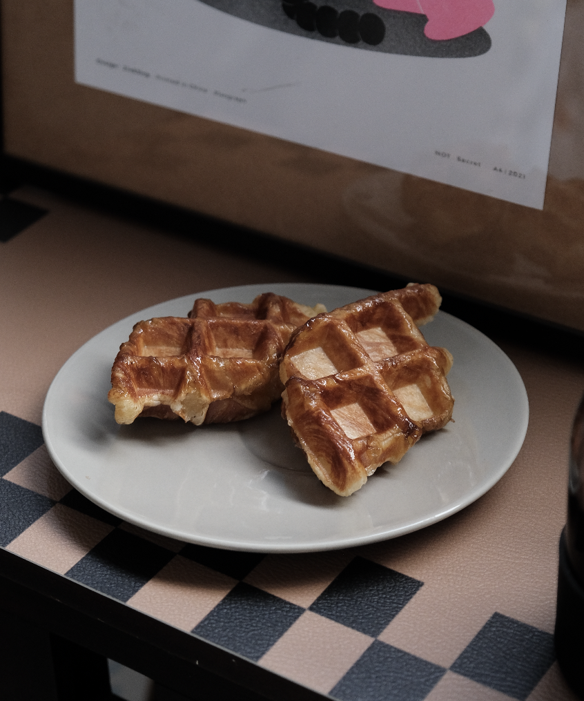 Cinnamon Sugar Croffle
