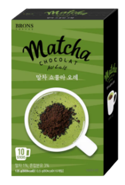 Brons Matcha Chocolate 135g