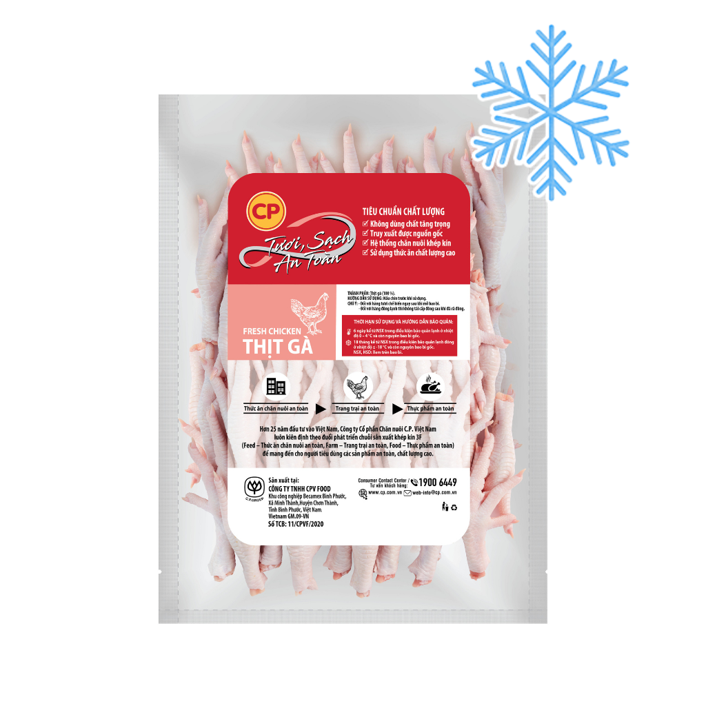 Chicken Feet 1kg_0