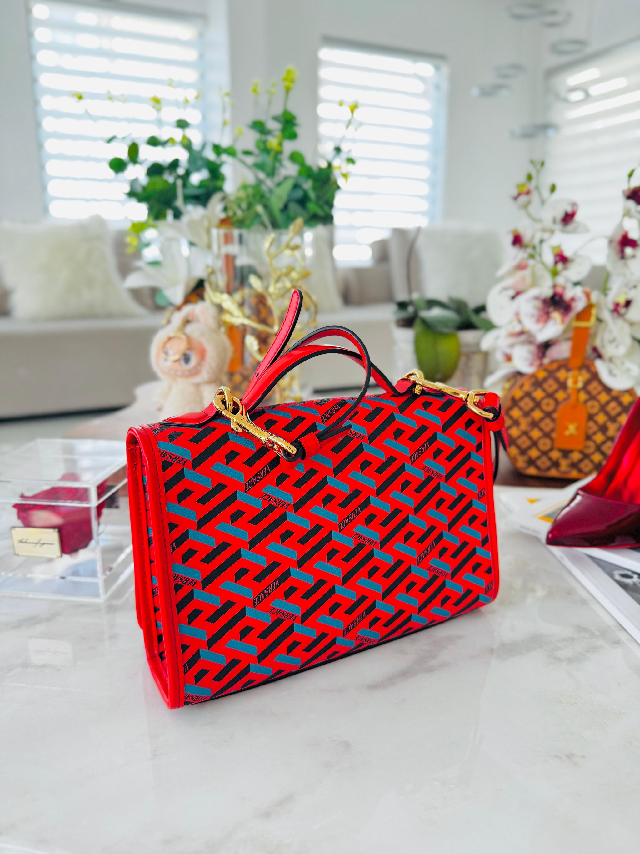 Bolsa Versace greca _4