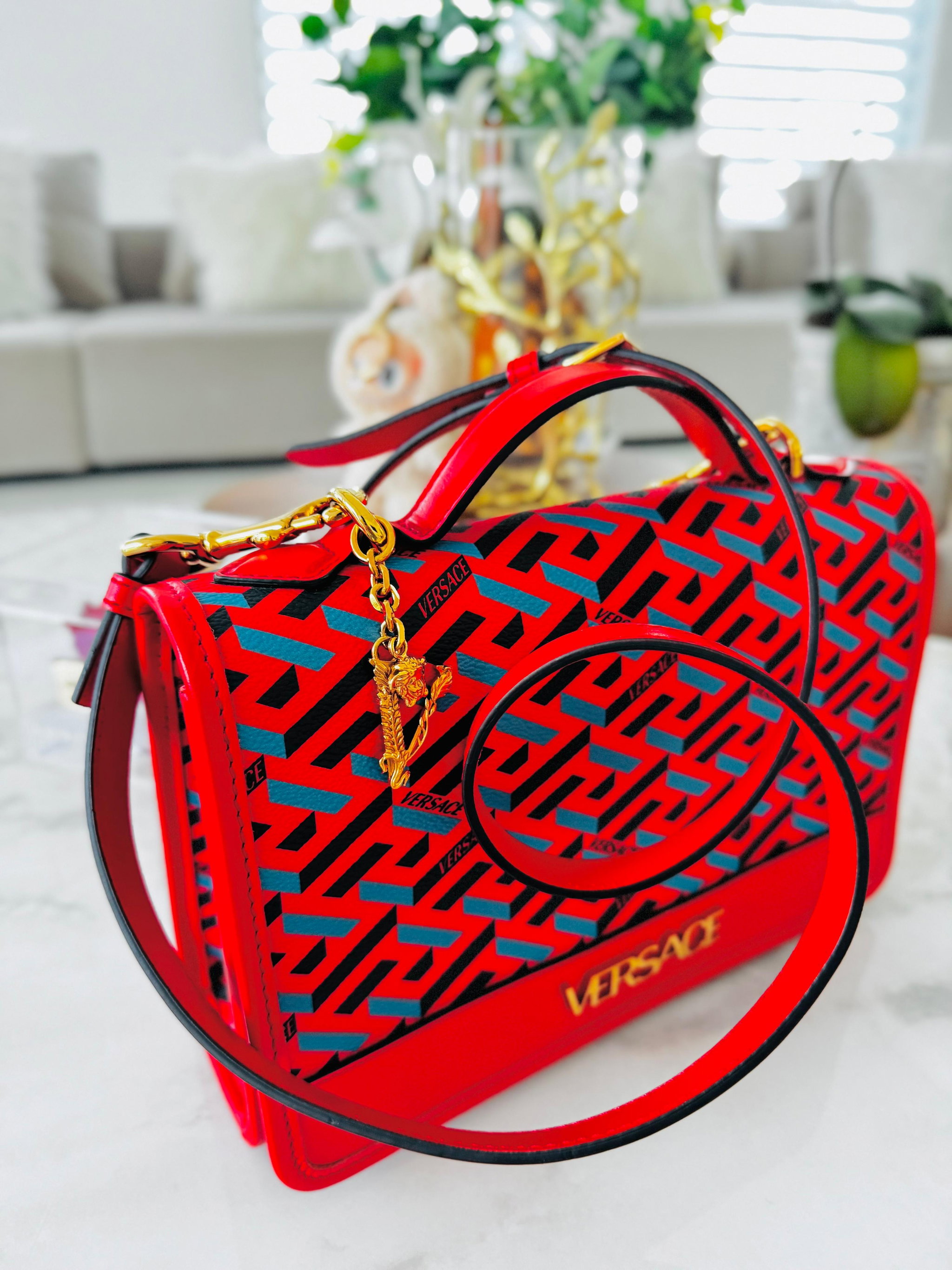 Bolsa Versace greca _1
