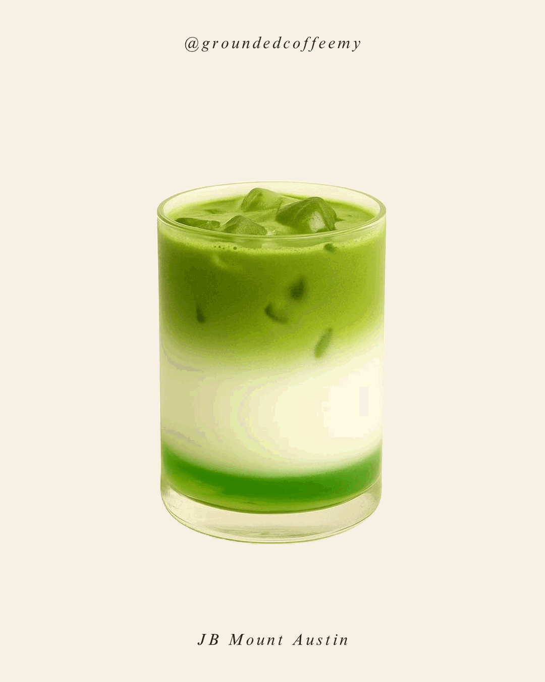 Mint Matcha Latte (Iced)