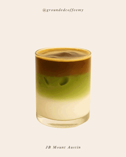Dirty Matcha (Iced)