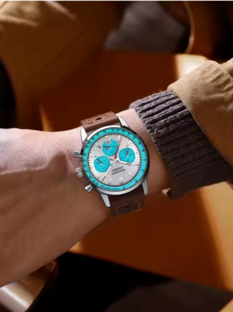 Montre Cuir Vintage Homme_0