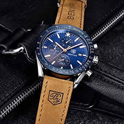 Montre Cuir Vintage Homme