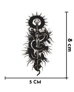 Cruz y serpiente
