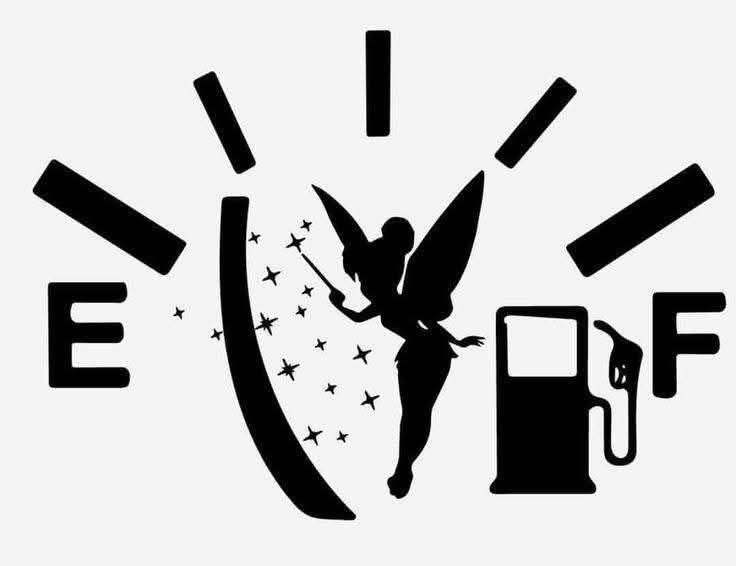 Fairy Fuel Tank Sticker