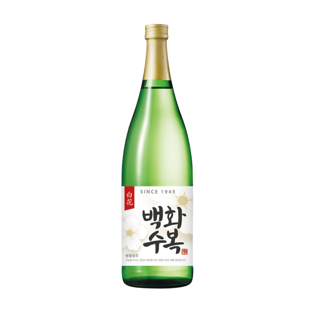 Baekhwasubok (korea sake) 韓国酒