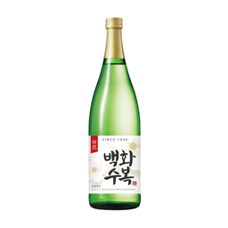 Baekhwasubok (korea sake) 韓国酒