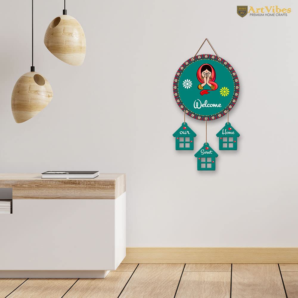 WELCOME WOODEN HANGING_1