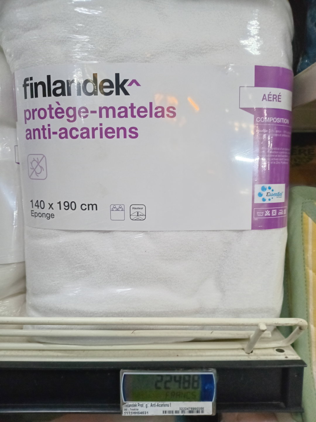 Finlandek protège-matelas anti-acariens 