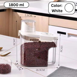 Airtight Grain & Cereal Storage Box | علبة لتخزين الحبوب ما بتفوّت هوا