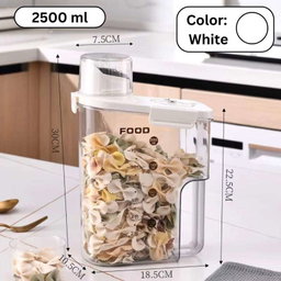 Airtight Grain & Cereal Storage Box | علبة لتخزين الحبوب ما بتفوّت هوا