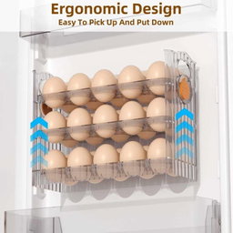 30-Egg Fridge Tray | منظّم للبيض بالبرّاد – ٣٠ بيضة