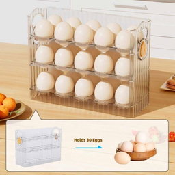 30-Egg Fridge Tray | منظّم للبيض بالبرّاد – ٣٠ بيضة