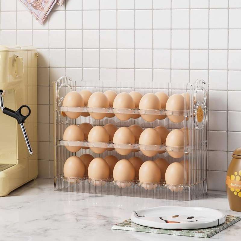 30-Egg Fridge Tray | منظّم للبيض بالبرّاد – ٣٠ بيضة_1