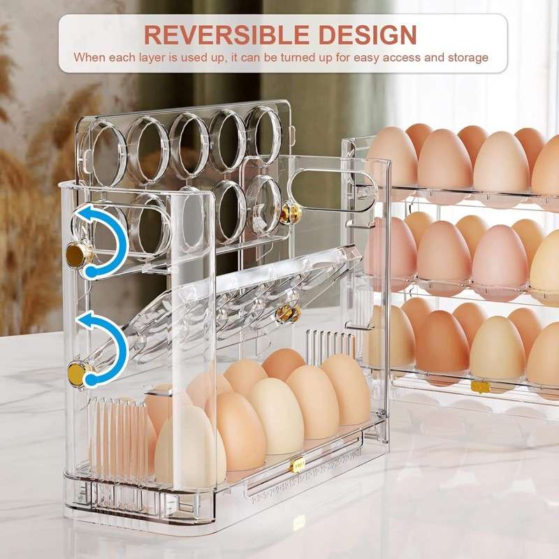 30-Egg Fridge Tray | منظّم للبيض بالبرّاد – ٣٠ بيضة_2