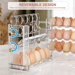 30-Egg Fridge Tray | منظّم للبيض بالبرّاد – ٣٠ بيضة