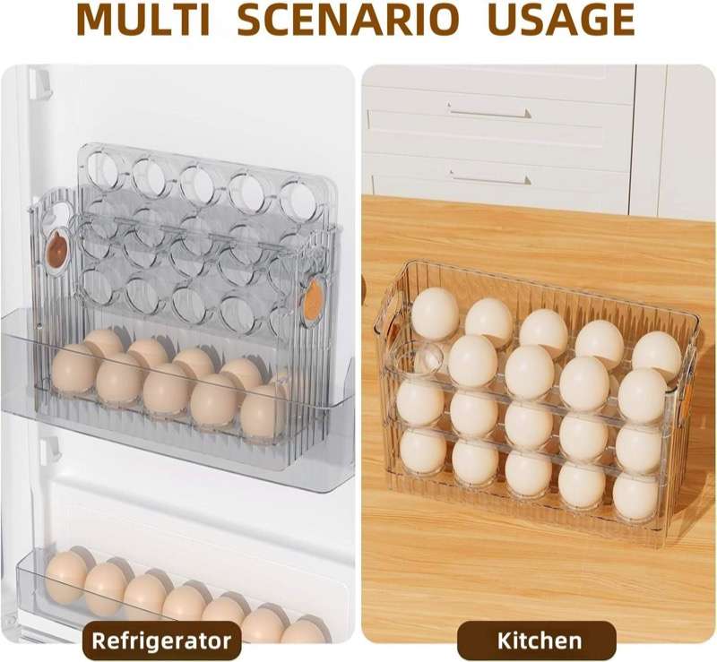 30-Egg Fridge Tray | منظّم للبيض بالبرّاد – ٣٠ بيضة_6