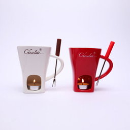 Ceramic Chocolate Fondue Mug | كباية فوندو سيراميك