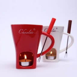 Ceramic Chocolate Fondue Mug | كباية فوندو سيراميك