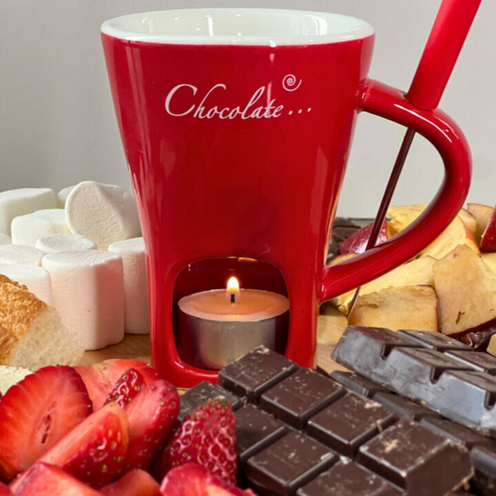 Ceramic Chocolate Fondue Mug | كباية فوندو سيراميك