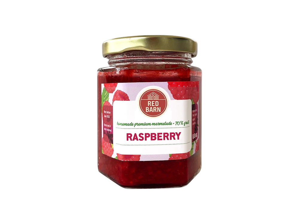 Homemade Jam Raspberry 6 oz / Mermelada casera de frambuesa 6 oz_0