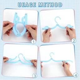 Space Saver – Foldable Travel Hanger | تعليقة سفر قابلة للطوي لتوفير المساحة