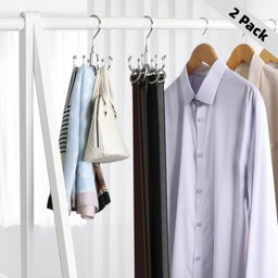 Space Saver – Belt & Accessories Hanger | تعليقة أحزمة وأكسسوارات لتوفير المساحة